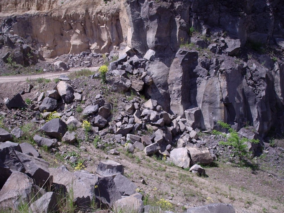 Steinbruch eifel granit